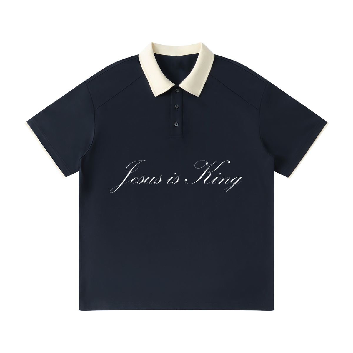JESUS IS KING - Polo Shirt